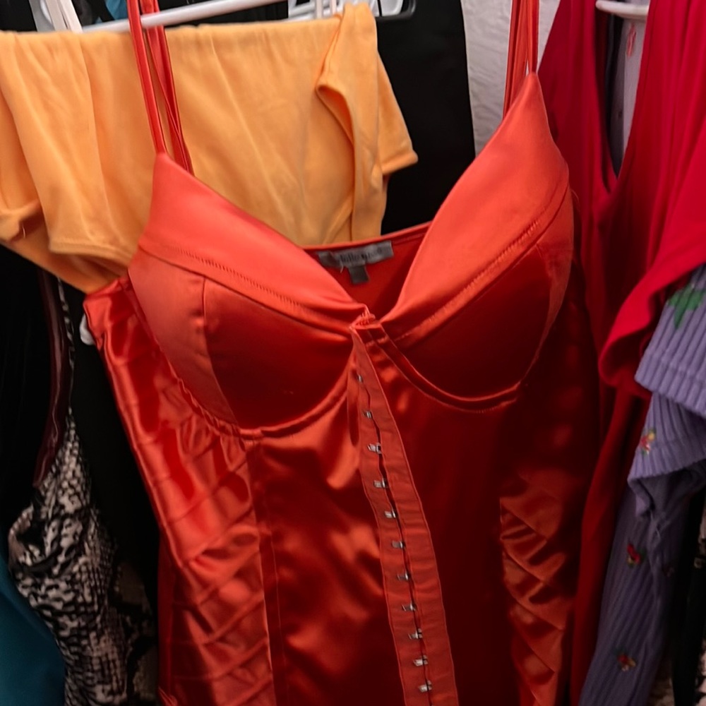 Body suit orange